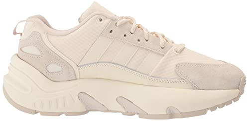 adidas Originals Men's ZX 22 Boost Sneaker, Cream White/Cream White/Clear Brown, 11