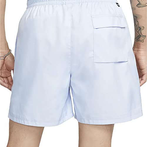 Nike Sportswear Sport Essentials Woven Lined Flow Shorts Mens, Light Marine/White, X-Large